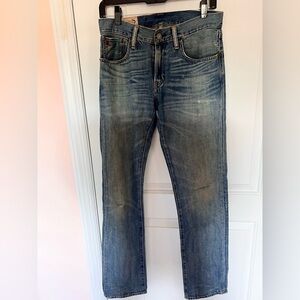 Polo Ralph Lauren Varick Slim Straight Denim Jeans Men’s Size 28x32 Blue